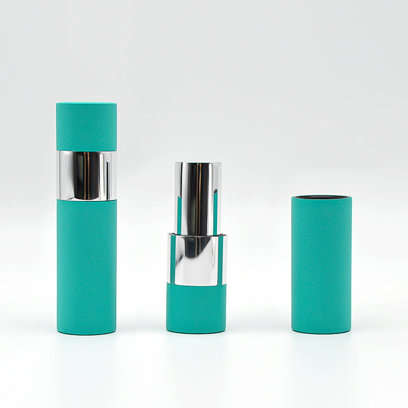 80×21 Circular Aluminum Hollow Magnetic Solid Lipstick Tube - YUANCHENG