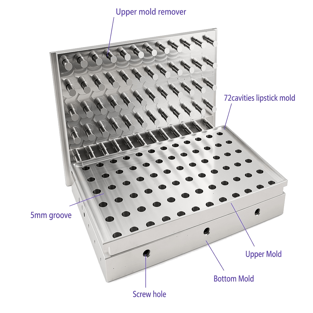 Aluminum filling molds