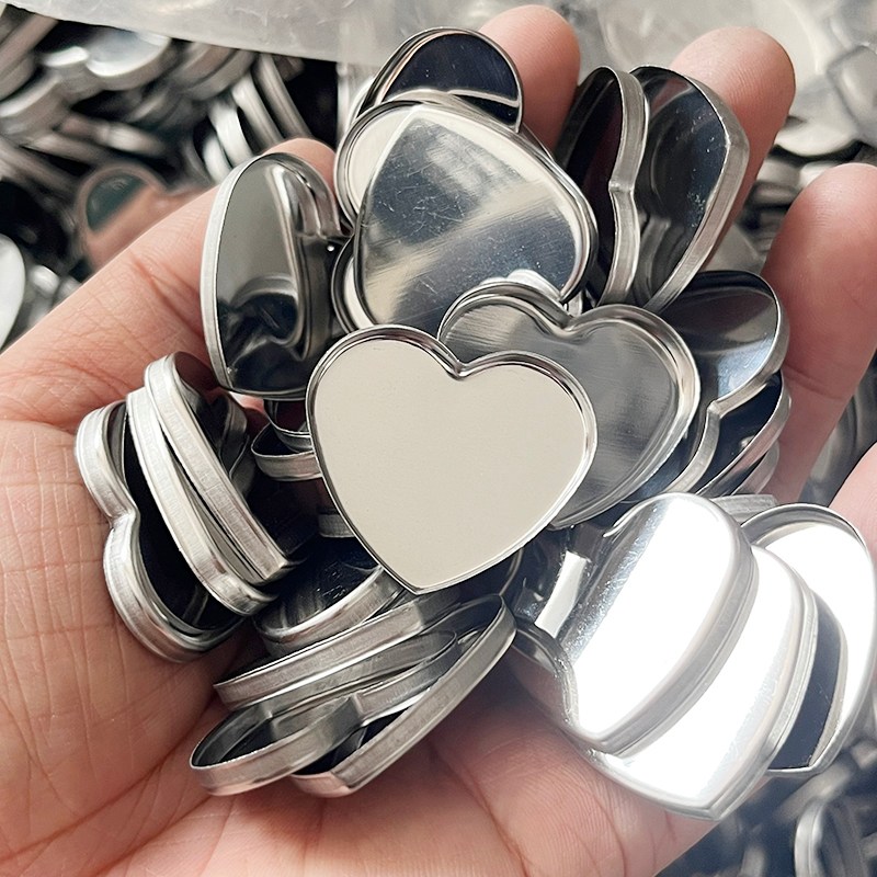 Empty makeup tin pans